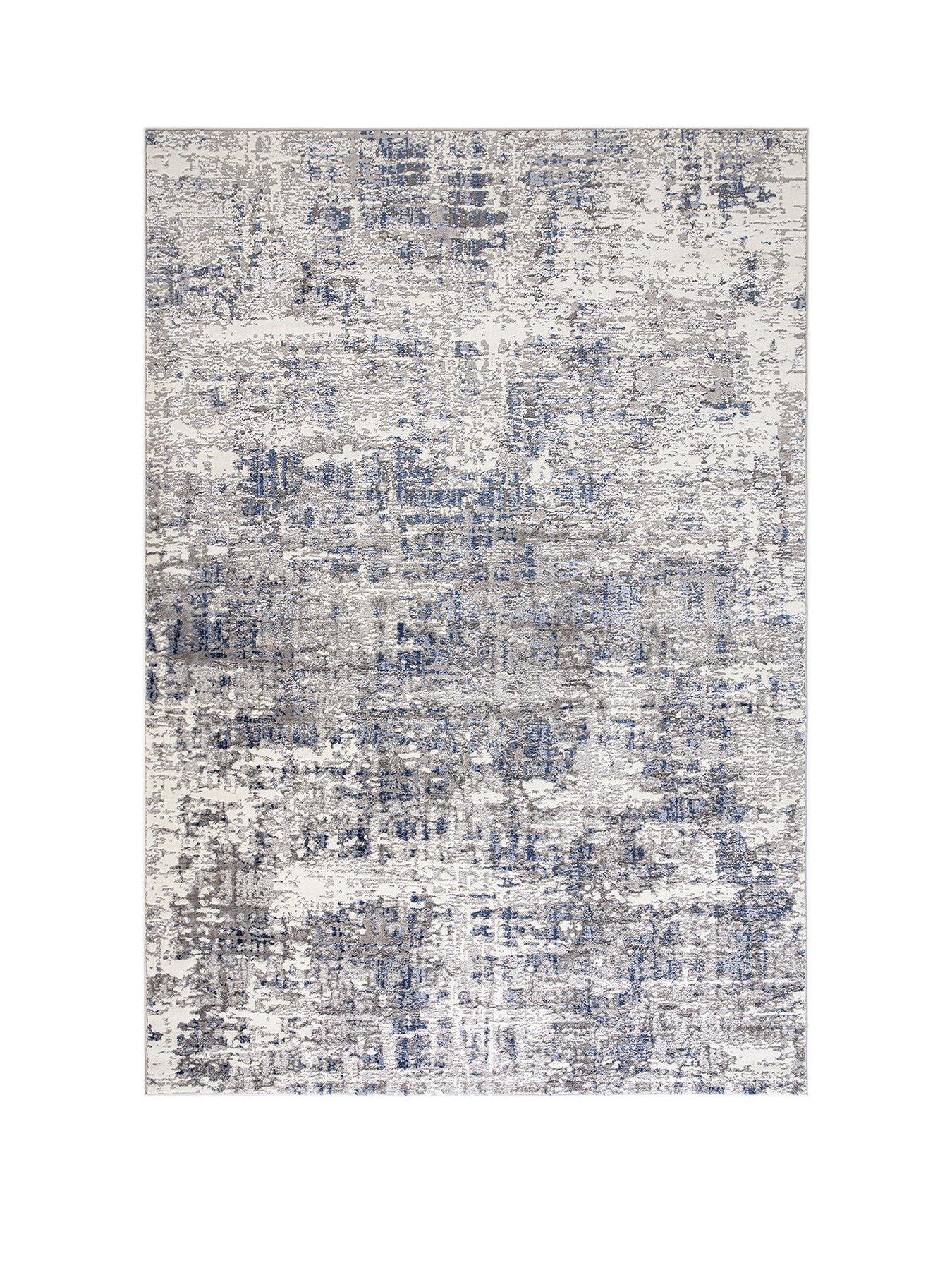  image of asiatic-orion-abstract-blue-rug