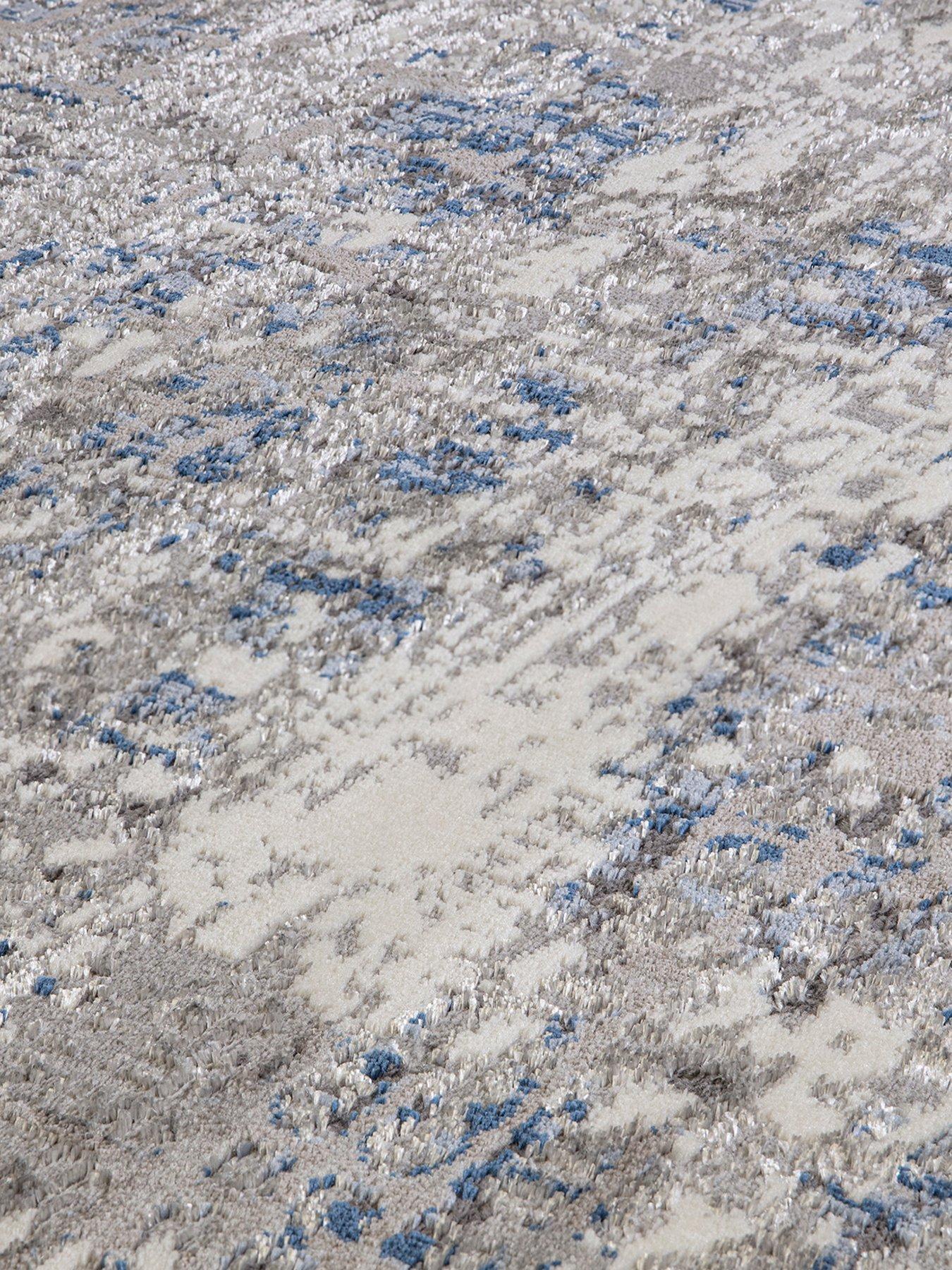  image of asiatic-orion-abstract-blue-rug