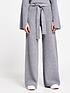  image of river-island-knitted-lounge-trousers-charcoal