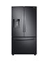  image of samsung-series-8-rf23r62e3b1eu-french-style-fridge-freezer-with-twin-cooling-plustrade-f-rated-black-stainless