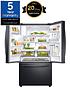  image of samsung-series-8-rf23r62e3b1eu-french-style-fridge-freezer-with-twin-cooling-plustrade-f-rated-black-stainless