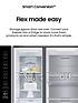  image of samsung-series-7-rs68a8830b1eu-american-style-fridge-freezer-with-spacemaxtrade-technology-f-rated-black-stainless