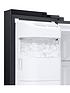 image of samsung-series-7-rs68a8830b1eu-american-style-fridge-freezer-with-spacemaxtrade-technology-f-rated-black-stainless