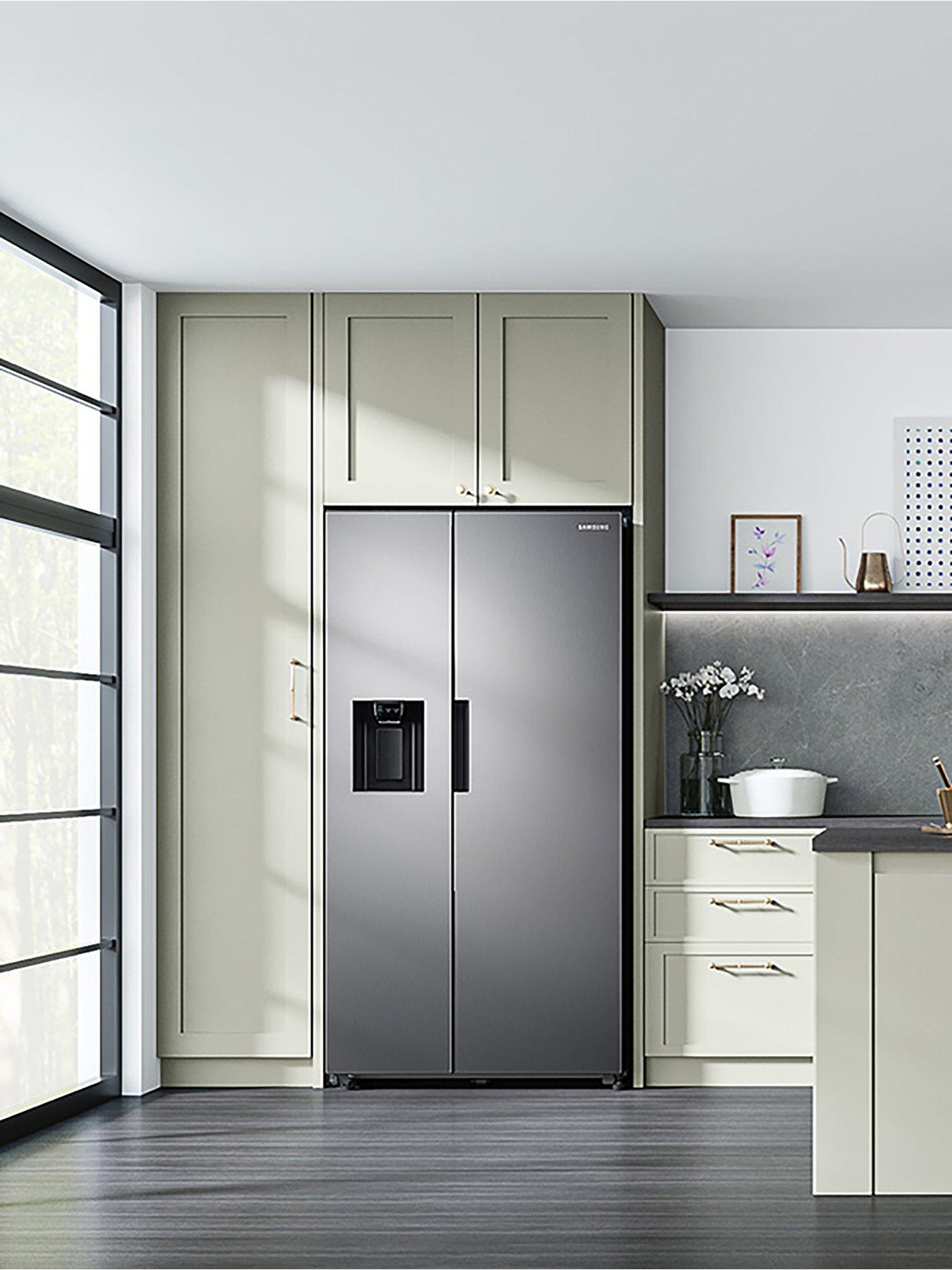 Built in american style fridge deals freezer