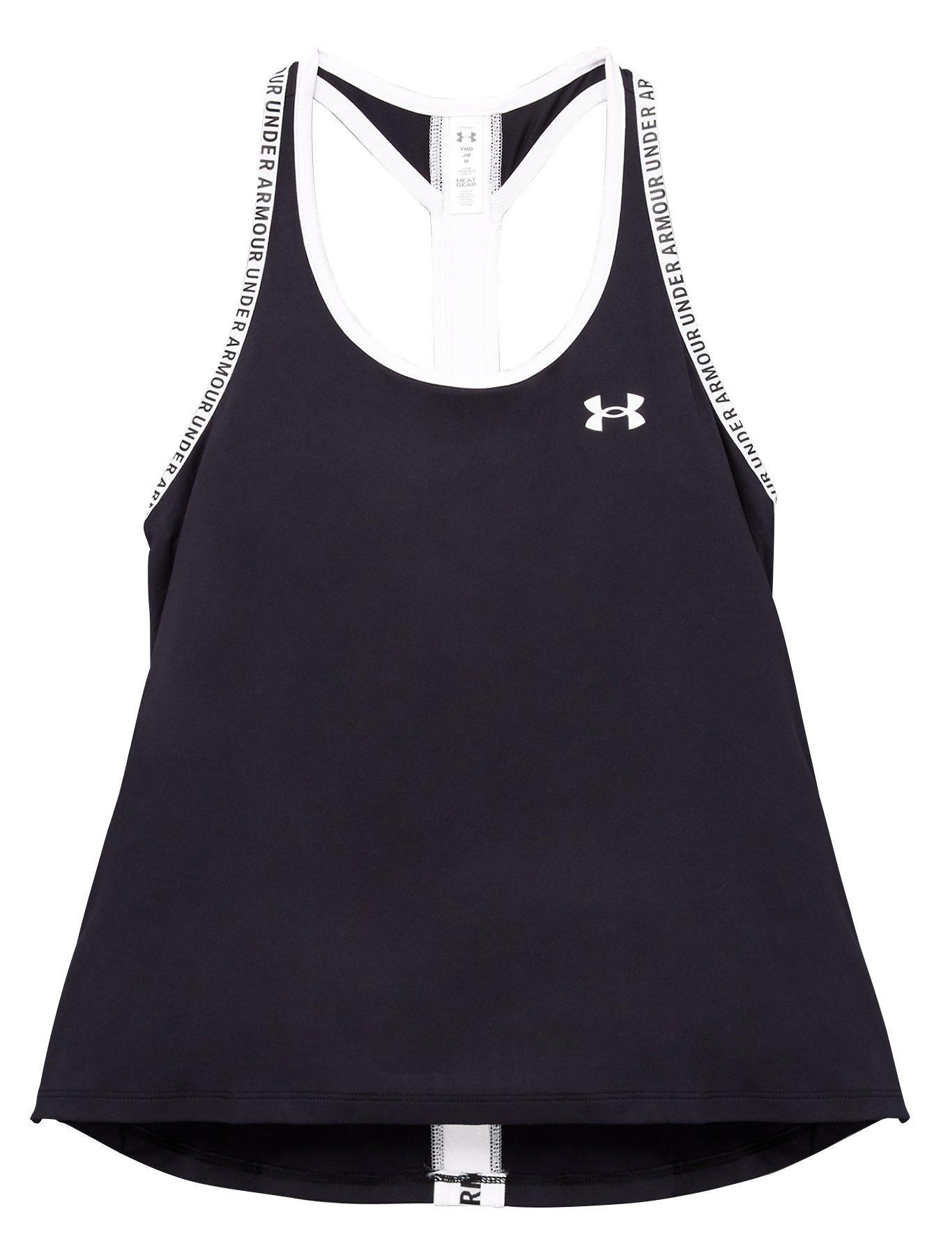 undefined Girls Knockout Tank - Black