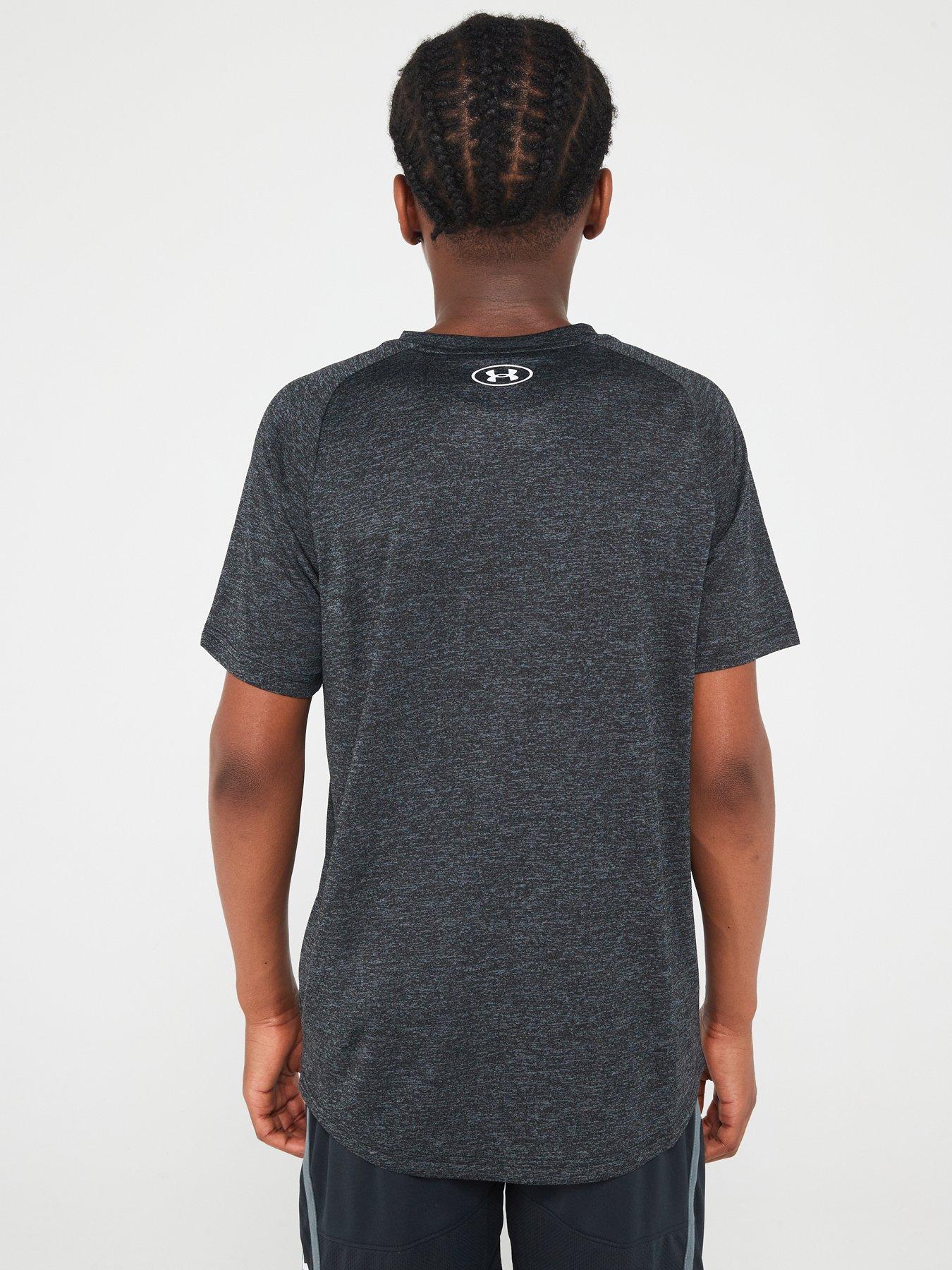 Image 2 of 5 of UNDER ARMOUR Boys Tech 2.0 Short Sleeve T-Shirt - Black