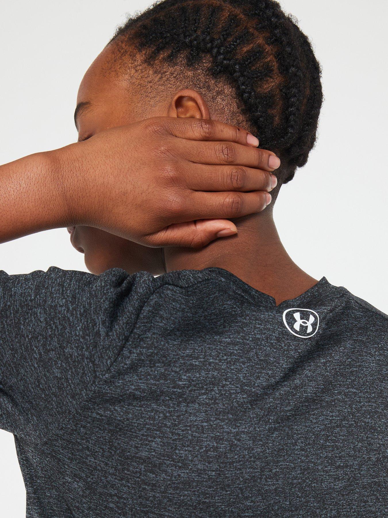 Image 4 of 5 of UNDER ARMOUR Boys Tech 2.0 Short Sleeve T-Shirt - Black