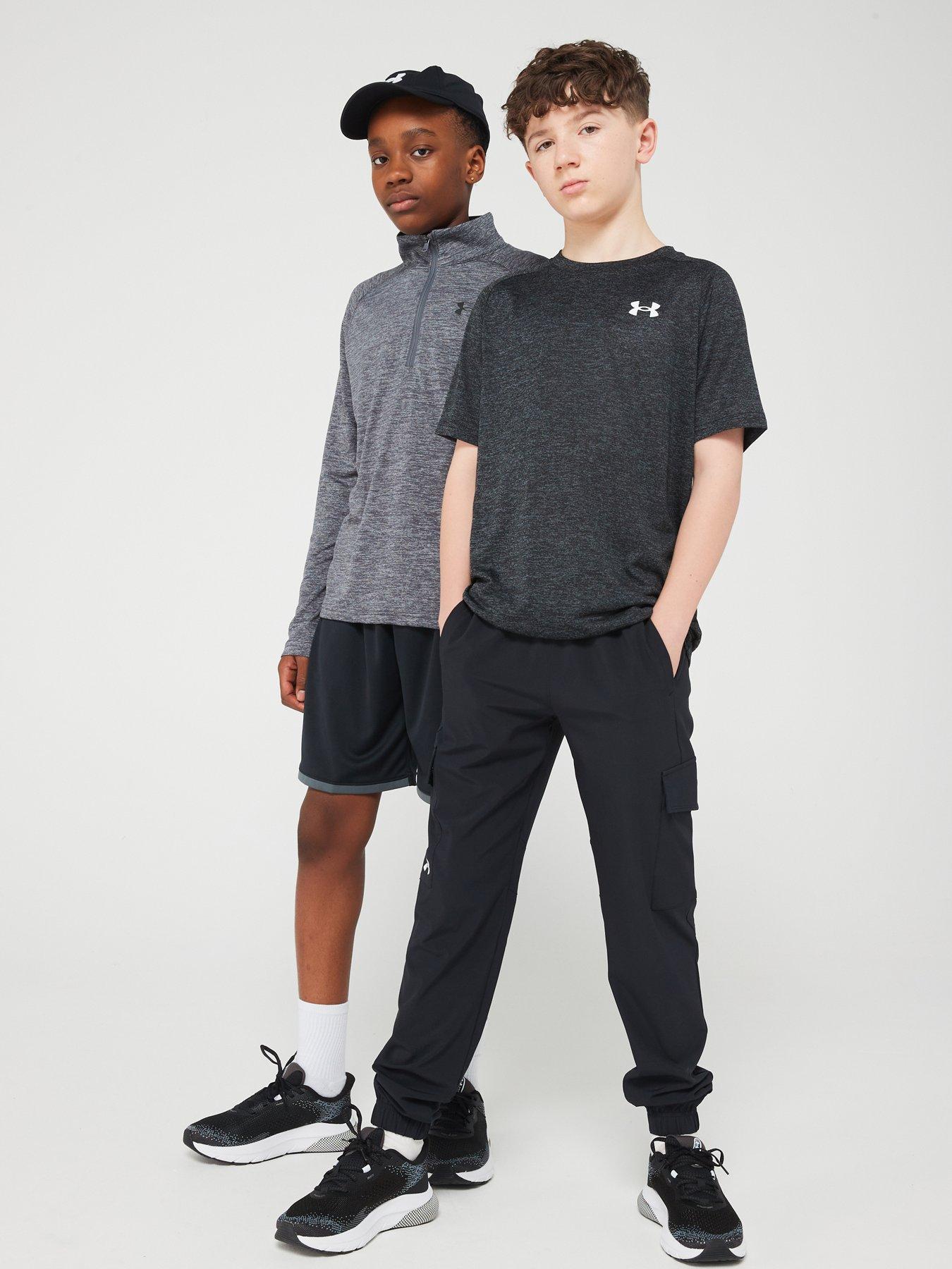 Image 5 of 5 of UNDER ARMOUR Boys Tech 2.0 Short Sleeve T-Shirt - Black