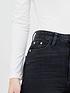  image of river-island-high-waist-mom-jeans-washed-black