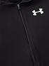  image of under-armour-boys-knit-track-suit-black