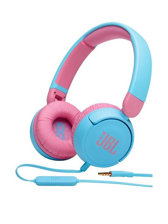 front image of jbl-junior-310-wired-headphones