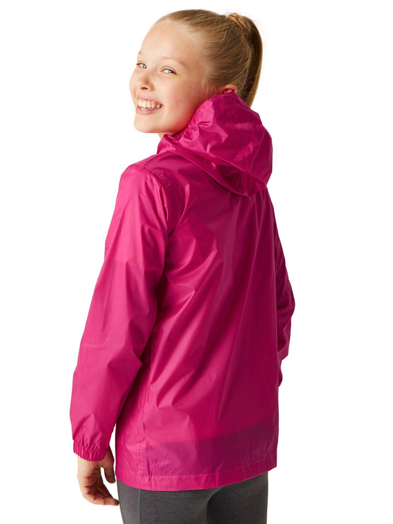 7AM Enfant Rain Worker Jacket - Unisex Kids Waterproof Coat With Removable Hood, Quick Dry & Fun Print | Rainwear Collection