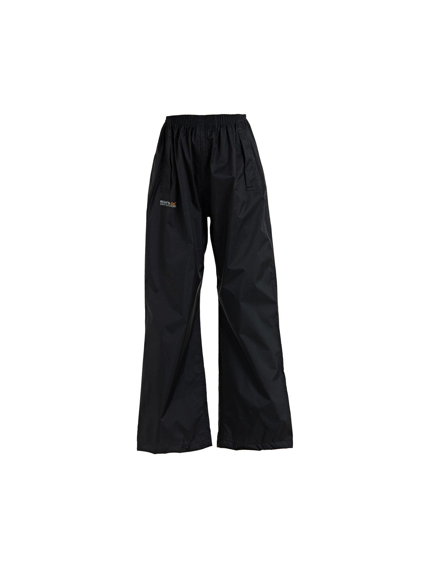 Image 5 of 5 of Regatta Kids Pack-it Overtrousers - Black