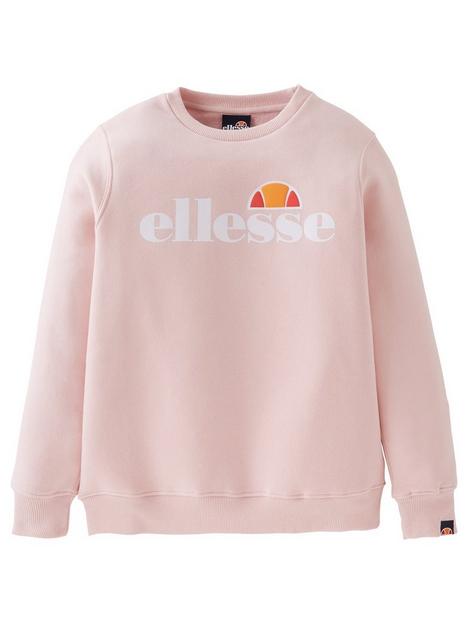 ellesse-junior-girls-core-siobhen-sweatshirt-light-pink