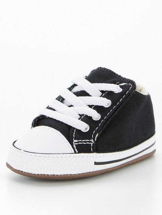 front image of converse-chuck-taylor-all-star-cribster-canvas-trainers-blackwhite