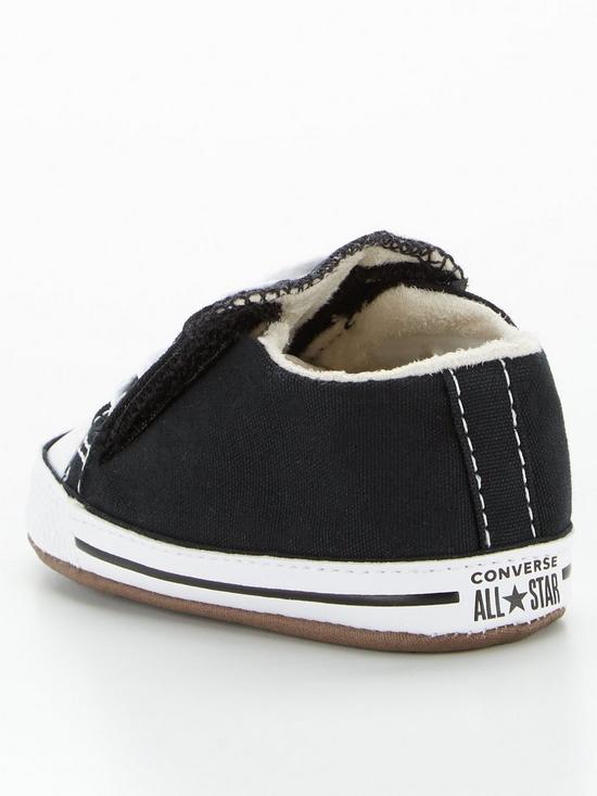 stillFront image of converse-chuck-taylor-all-star-cribster-canvas-trainers-blackwhite