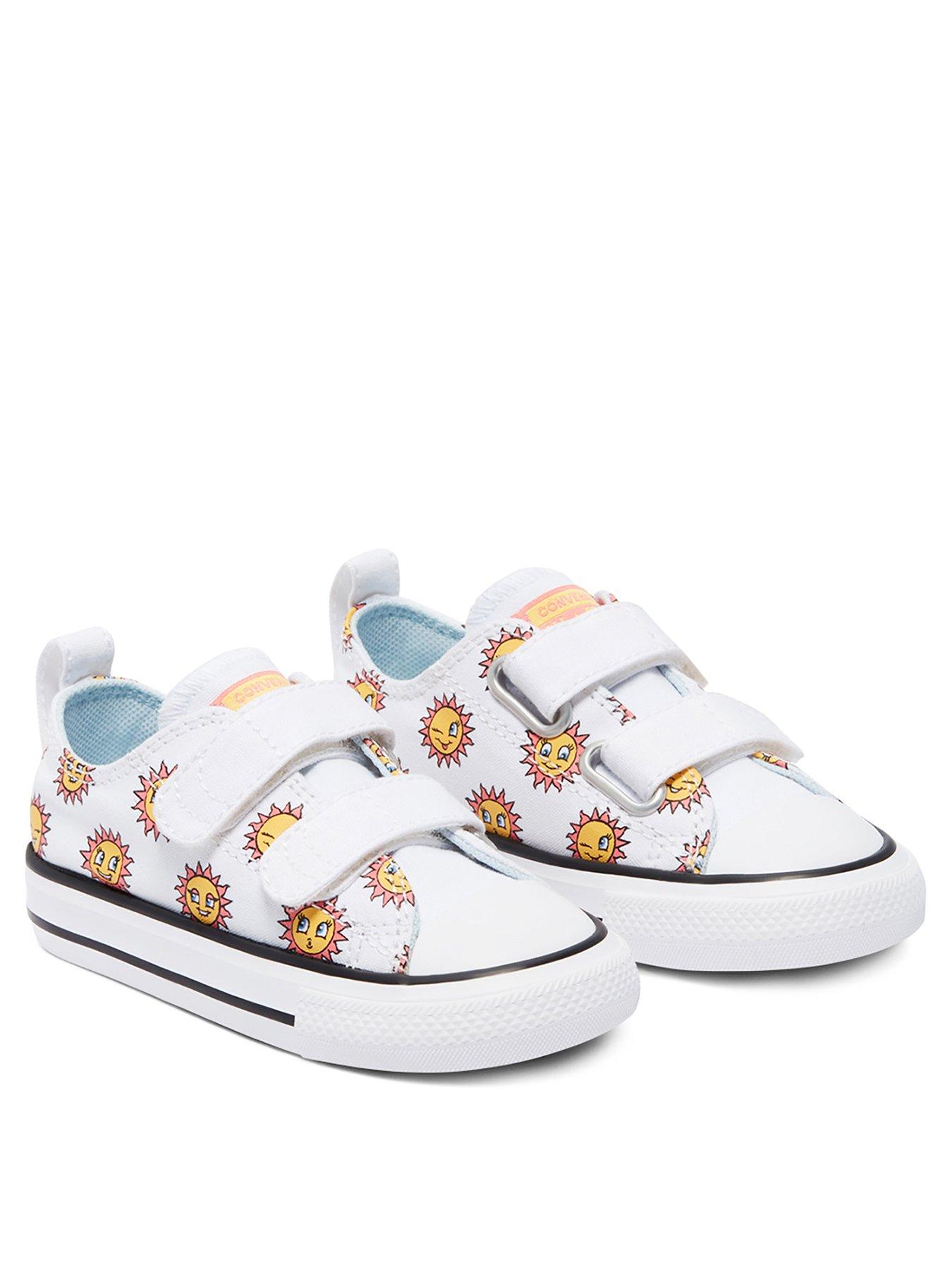 orange converse for babies