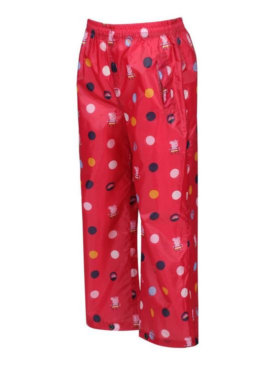 front image of regatta-peppa-pack-it-overtrousers-pink