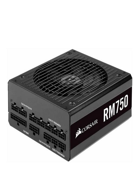 front image of corsair-rm-series-rm750-80-plus-gold-fully-modular-atx-power-supply