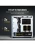  image of corsair-4000d-tempered-glass-mid-tower-white-case