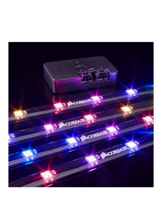 stillFront image of corsair-lighting-node-pro-with-4-individually-adressable-rgb-led-strips