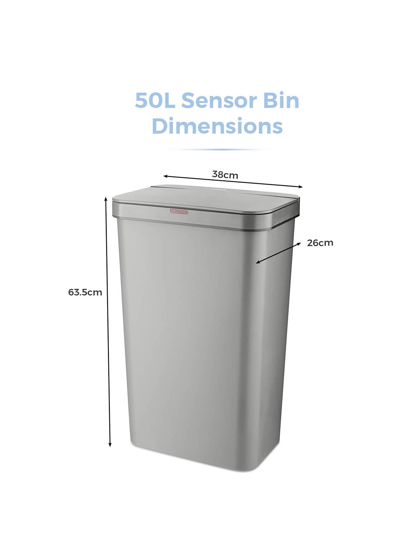  image of tower-50-litre-rectangular-sensor-bin