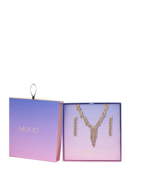 mood-rose-gold-plated-crystal-necklace-amp-earring-set