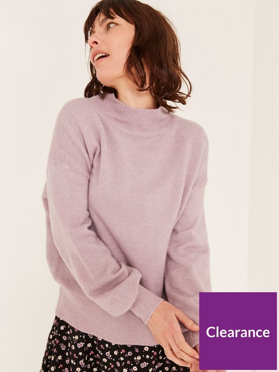 front image of fatface-sienna-jumper-lilac