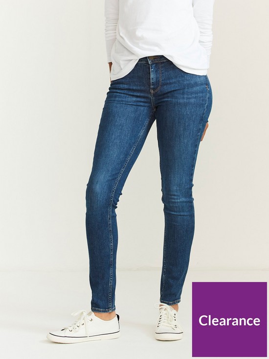 front image of fatface-harlow-super-skinny-blue