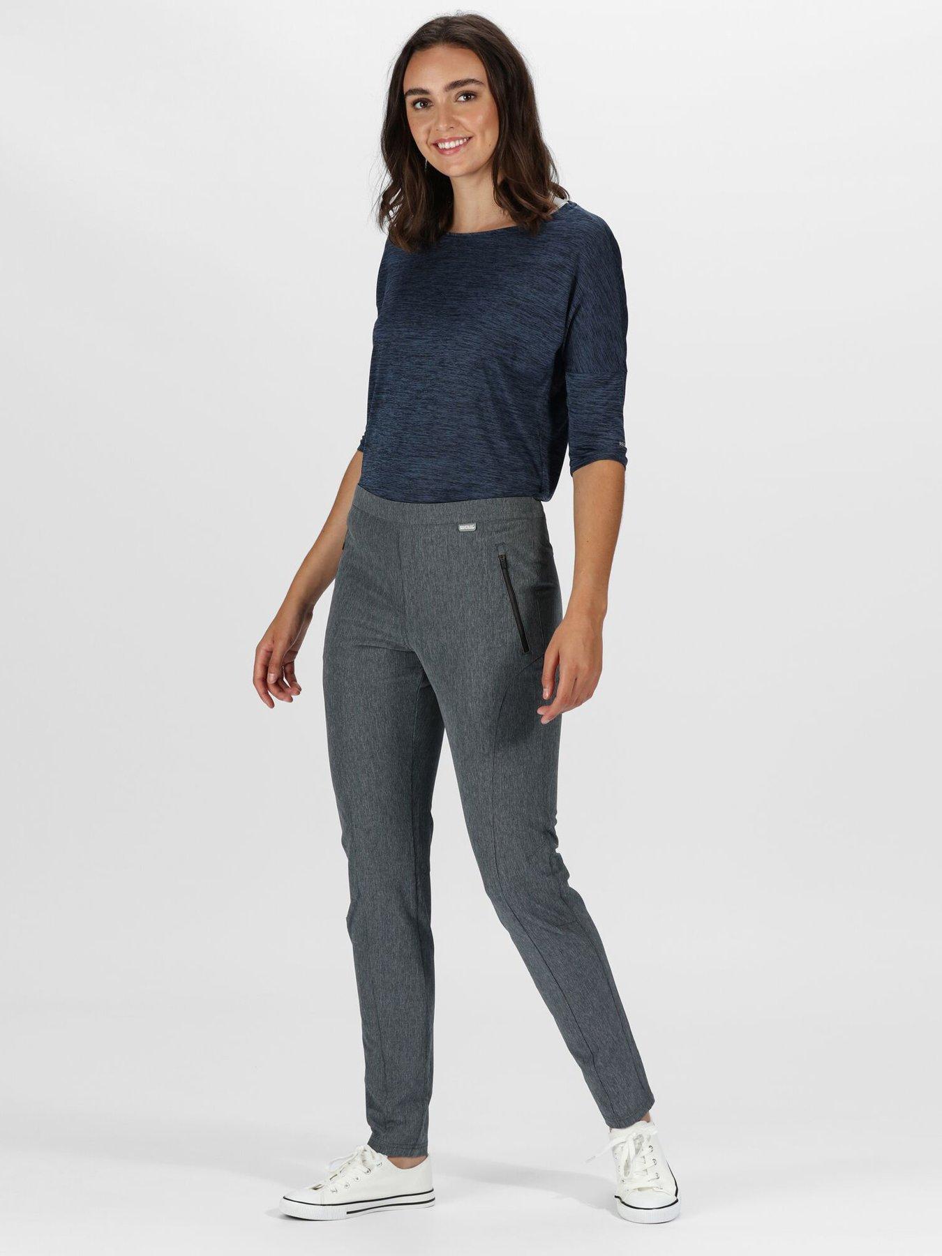 Women's Milton Skinny Fit Waterproof Walking Trousers - Khaki