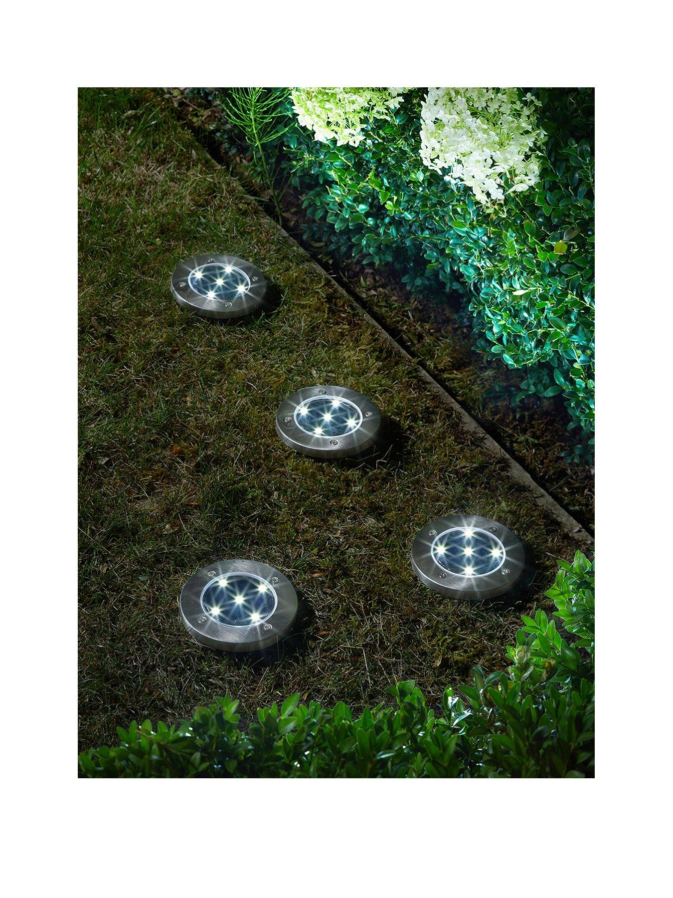 Smart Solar 4 Pack Solar Up Lights