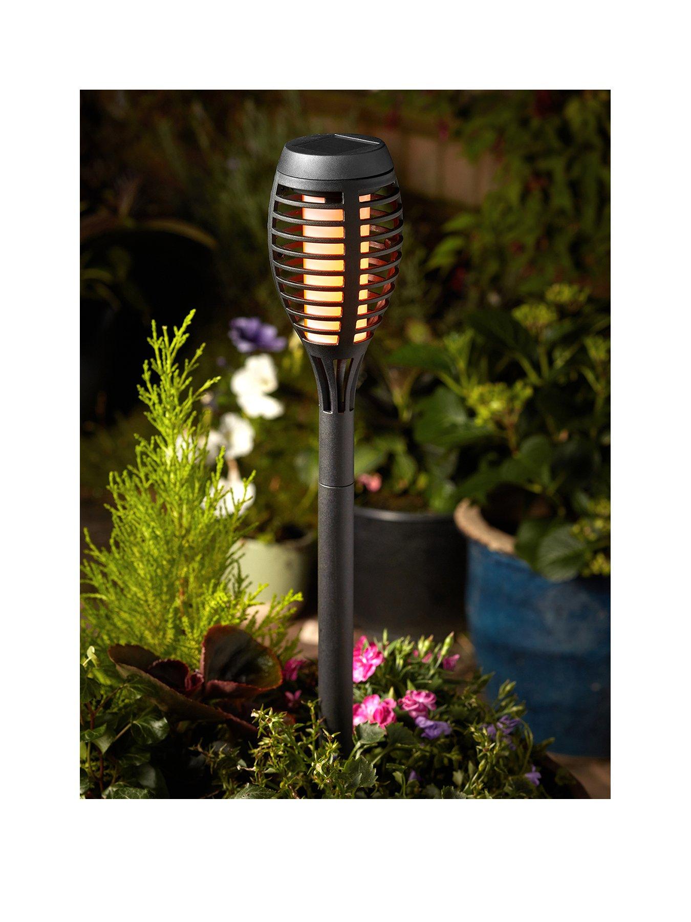 undefined Party Flaming Torch Black, 5 Pk