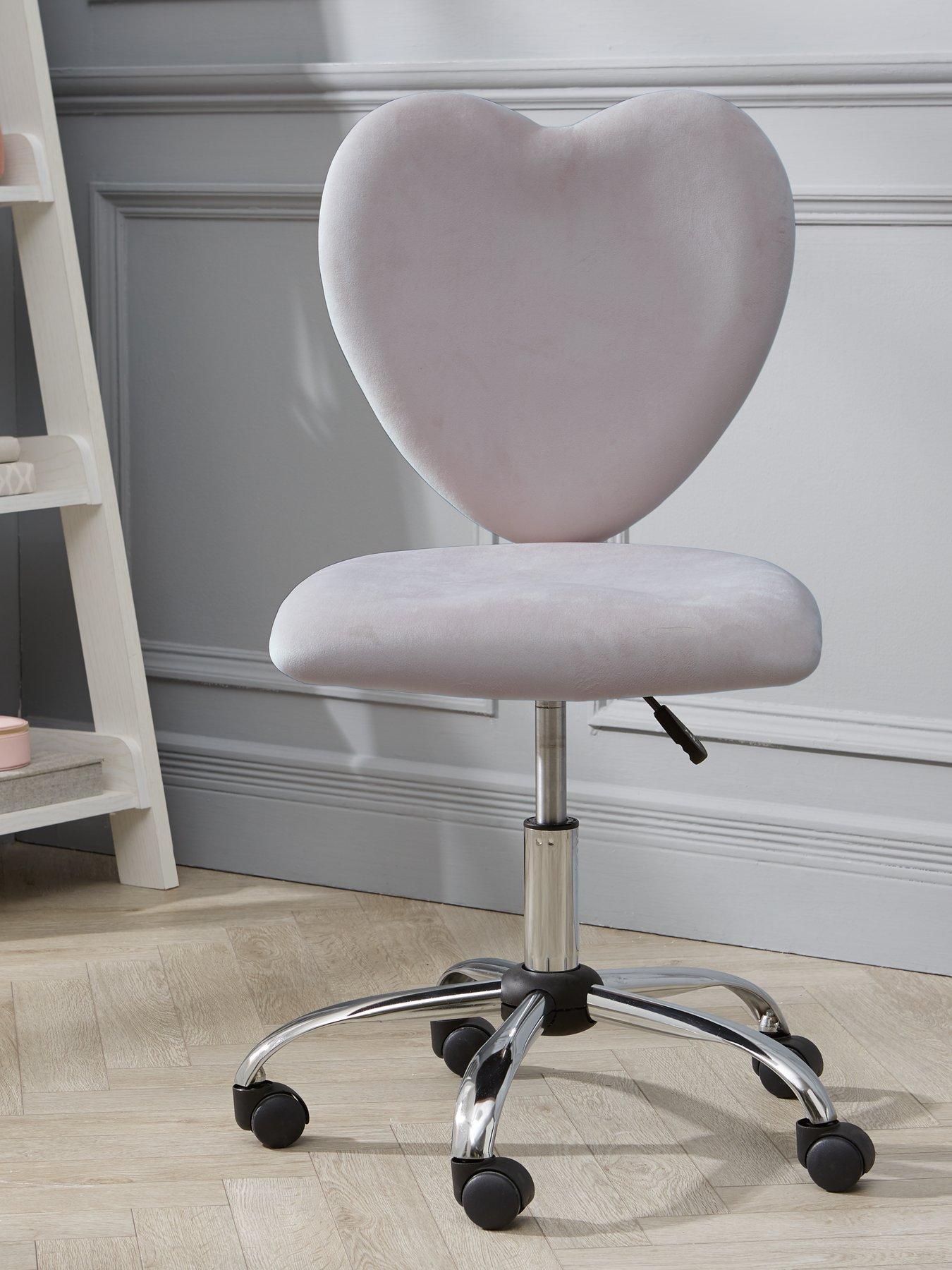 Very Home Heart Office Chair - Grey - FSC® Certified