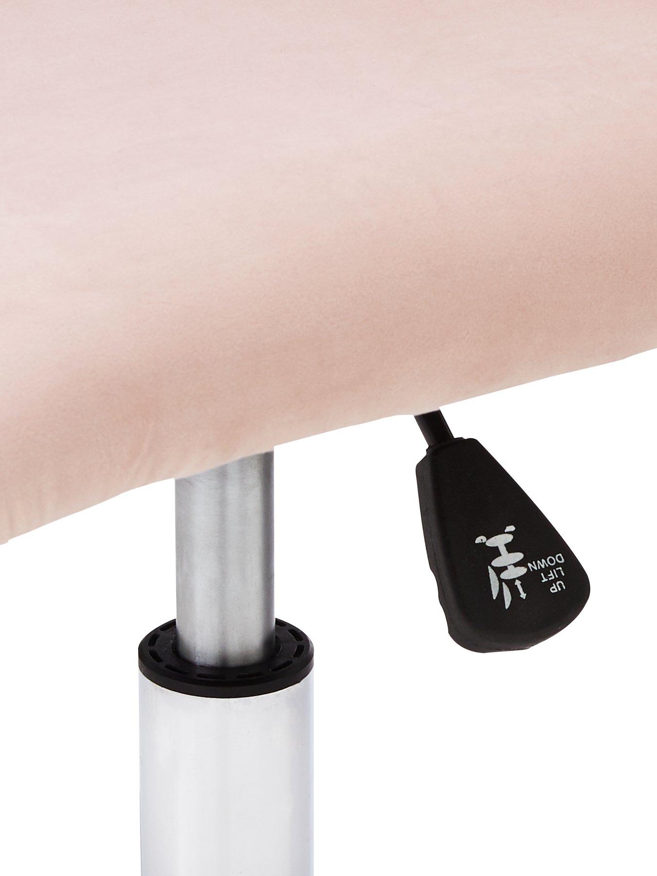 Image 4 of 6 of The Very Collection Heart&nbsp;Office Chair - Pink&nbsp;- FSC&reg; Certified
