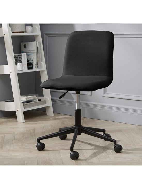 stillFront image of larknbspfabric-office-chair-black