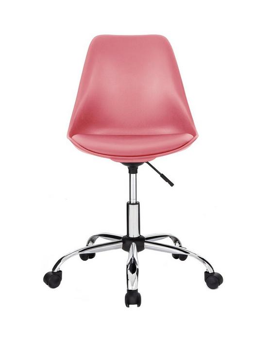 front image of laylanbspoffice-chair-pink