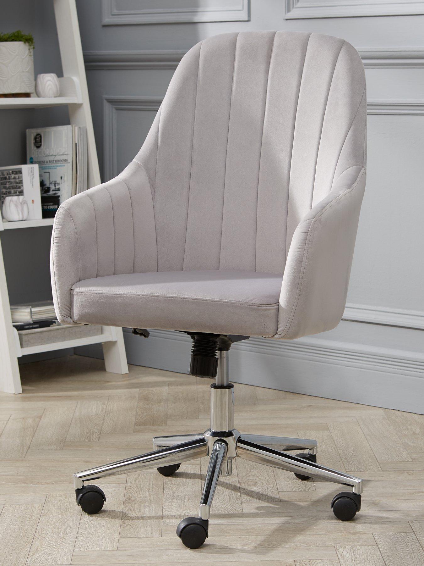 The Very Collection Molby Fabric Office Chair - Grey - FSC® Certified