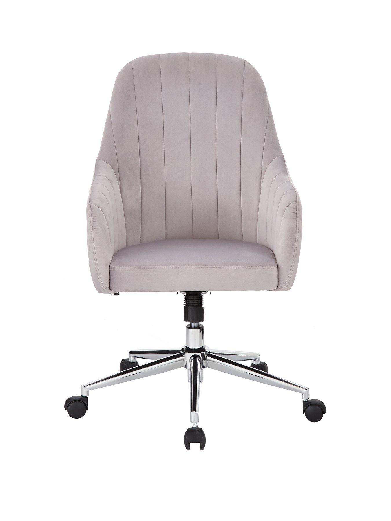 Very Home Molby Fabric Office Chair Grey FSC® Certified