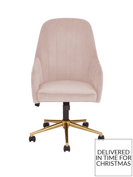 stillFront image of very-home-molby-fabric-office-chair-pinknbsp--fscreg-certified