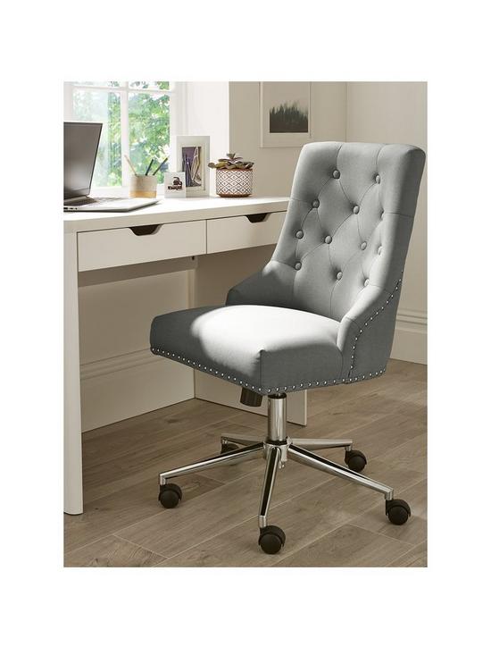 front image of new-warwick-fabric-office-chair-grey