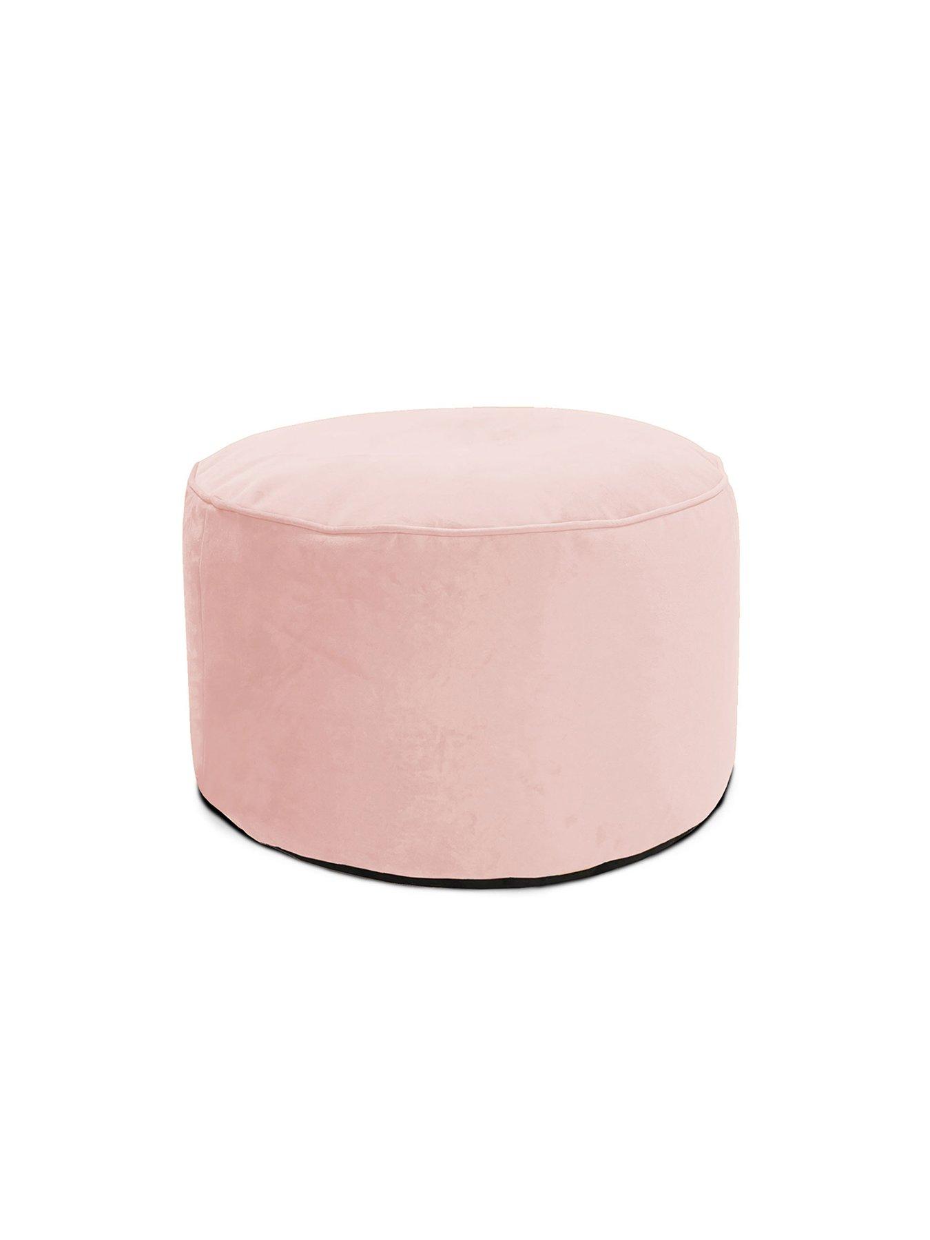 Image 2 of 5 of rucomfy Velvet Pouffe Beanbag
