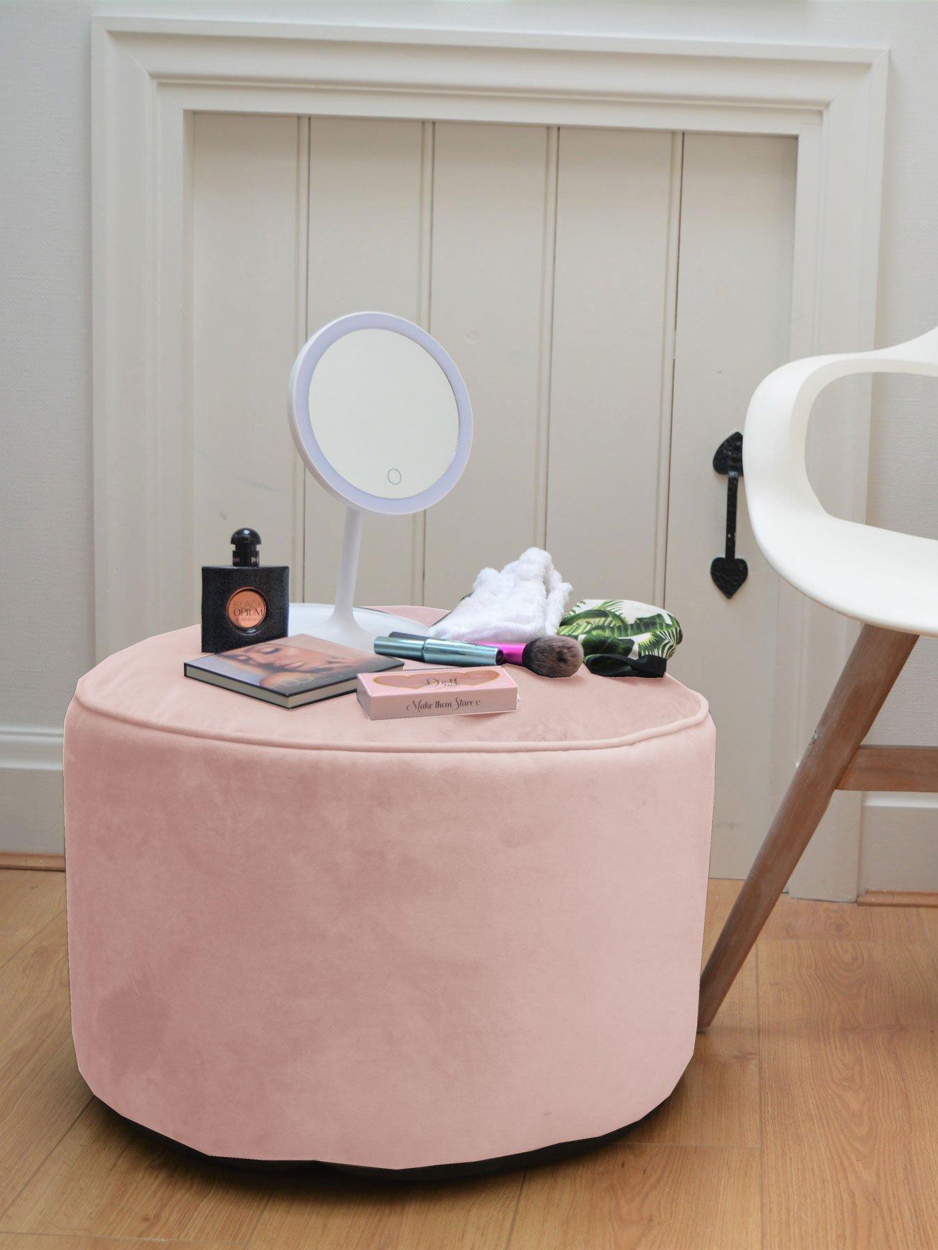 Image 4 of 5 of rucomfy Velvet Pouffe Beanbag