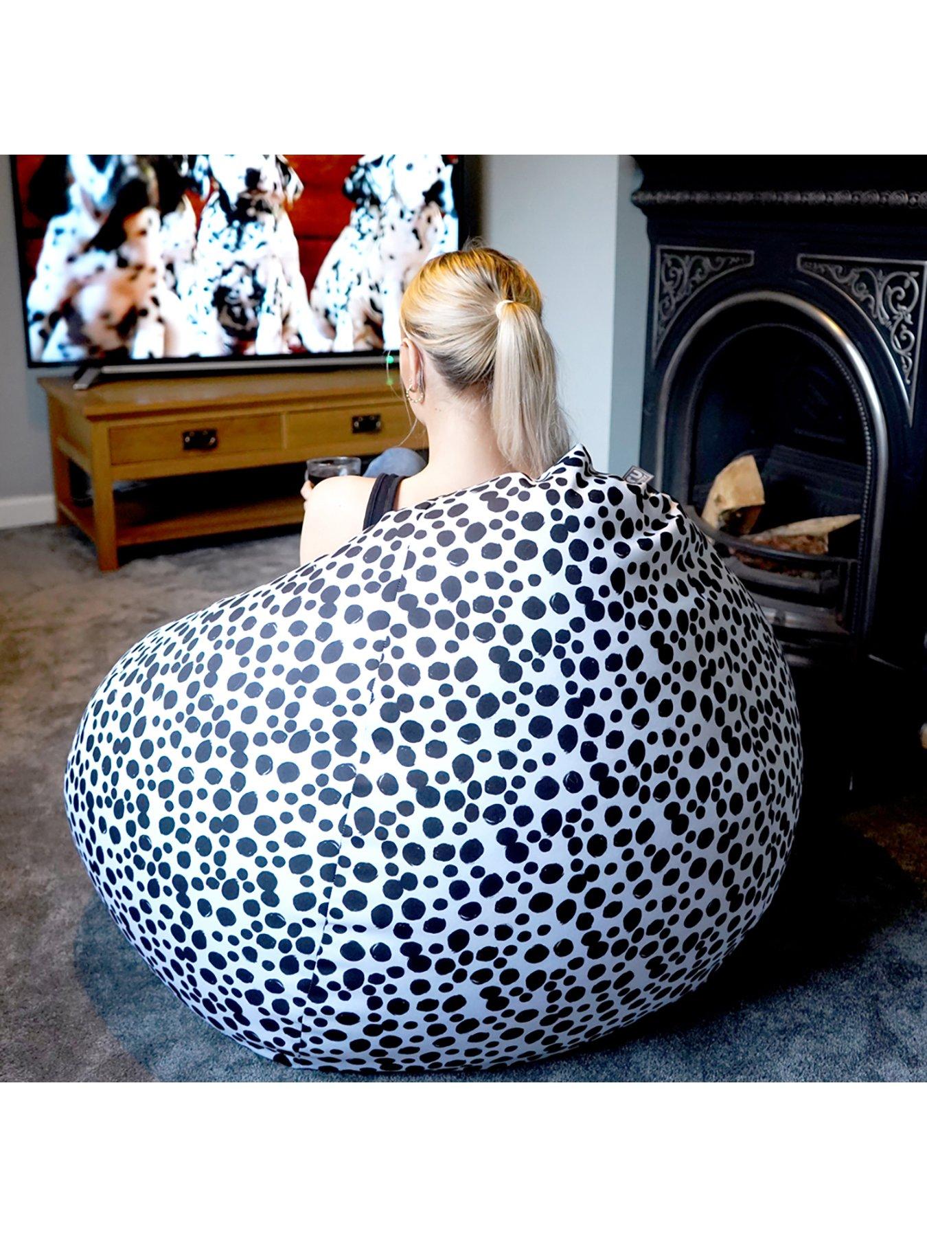  image of rucomfy-dalmatian-printed-slouchbag