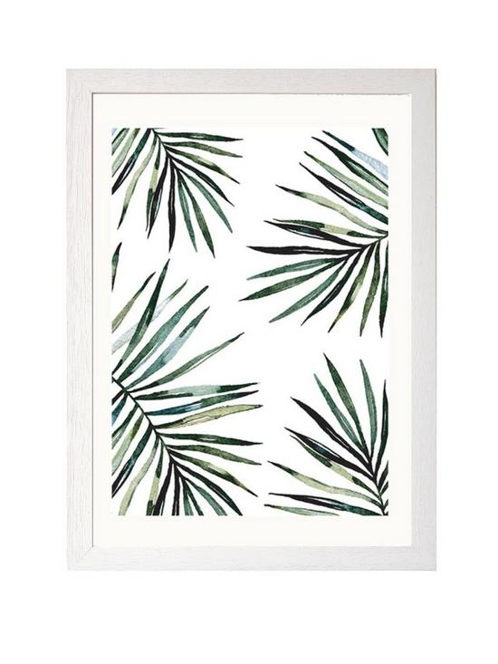 front image of east-end-prints-ferns-by-native-state-a3-framed-print