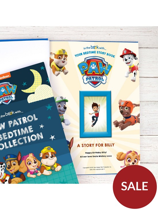 stillFront image of signature-gifts-personalised-paw-patrol-bedtime-collection-book