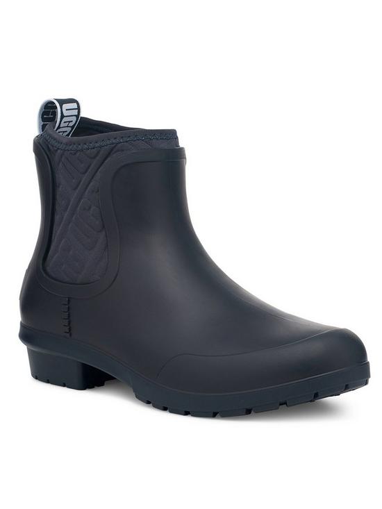 front image of ugg-chevonne-welly-navy