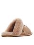  image of ugg-scuffette-ii-floral-foil-slipper-taupe