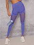  image of chi-chi-london-yana-gym-leggings-blue