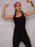  image of chi-chi-london-louise-gym-top-black