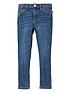  image of mini-v-by-very-girls-2-pack-denim-jeans-midlight-wash